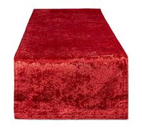 DII Tabletop, Polyester, Red, Table Runner, 14x72