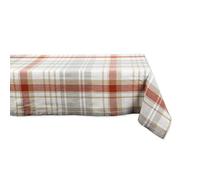 DII Thankful Autumn Collection Fall Tabletop Decoration, Rectangle Tablecloth, 60x120, Cozy Picnic Plaid