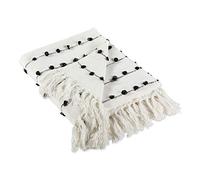 DII Throw Collection, Cotton, Off- White, 50x60