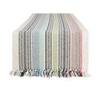 DII Variegated Tabletop Collection, Table Runner, 13x108, Mediterranean