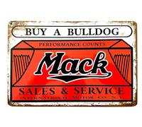 DiiliHiiri Retro Decorative Plaque Poster 30 x 20 cm - Garage Decoration | Badass Man Decorative Poster | Poster for Classic Cars | Decorative Poster Workshop (2635-252)