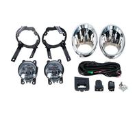 DIILSXS 1 Set For NV200 2010-2018 Car Front Bumper Fog Lamp Light Wires Switch Cover Frame Cap Lid Bezel Kit Anti Glare