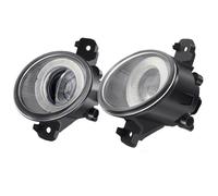 DIILSXS 2 X 30W Car Front Bumper Angel Eye Fog Light Assembly For Infiniti G37 2010 2011 Daytime Running Lamp H11 12V Anti Glare(Yellow)