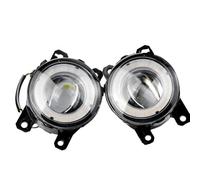 DIILSXS 2 X 30W H11 Car Front Angel Eye Fog Light Daytime Running Lamp For Mitsubishi Express 2020 2021 2022 2023 Anti Glare(White)