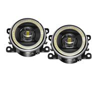DIILSXS 2 X Car Fog Light Assembly For Fiat Ducato 250-290 2014-2020 40W Angel Eye Daytime Running Lamp 4000LM 12V Replace Part(1a)