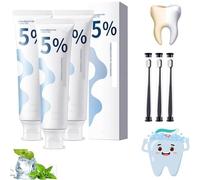 Diindolylmethane Toothpaste,Natural Repair & Whitening Paste,Hydroxyapatite Toothpaste,Repair and Protect Gum,Removes Tooth Stains,Fresh Mouth (3)