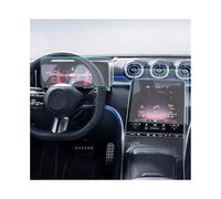 DIINJ GPS Navigation Protective Film For C-Class For Estate C220 C200 2022 Car Navigtion Tempered Glass Screen Protective Film Sticker Dashboard Guard(Gps and instrument)