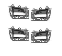 DIINJ Inner Door Handle Cover 4pcs/Set Inner Door Handle 1JV471J3AA 1JV461J3AA 5HR411J3AK 5HR421J3A for Grand for Cherokee 2005-2011(Gray)