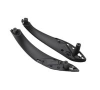 DIINJ Inner Door Handle Cover Car Interior Door Pull Handle Trim Cover for M3 for M4 for F30 for F34 for F36 for F32 for F33 for F80(Black Front 2pcs Set)