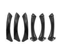DIINJ Inner Door Handle Cover for 3 Series for E90 for E91 for 325 330 318 for Sedan for Wagon Car Interior 6X Door Armrest Panel Handle Pull Cover(LHD)