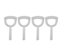 DIioee Meat Scraper Bone Dust Scraper Bone Scraper White Scraper Bone Dust Remover Square Bone Dust Scraper