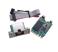 DIIOOMIEEU M.2 A+E 2.5G Ethernet Adapter 2.5G/1G/100M Gigabit M.2 Networking Card 8125B RTL8125B Control Fast