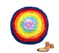 DiiWmme Snuffle Mat for Dogs Washable Dog Snuffle Mat Interactive Feeding Game for Boredom and Mental Stimulation Training Mat Licky Mats for Dogs (A)