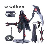 DiiWmme T13 Action Figure ,3D Printed Titan 13 Reaper Cloaked Multi-Jointed Movable Robot Toy,Assembled Completed Game Character Desktop Decoration Photography Prop for Collectors (B)