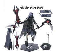 DiiWmme T13 Action Figure ,3D Printed Titan 13 Reaper Cloaked Multi-Jointed Movable Robot Toy,Assembled Completed Game Character Desktop Decoration Photography Prop for Collectors (C)