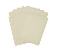 dijiusidy 1/5/10 Pieces Eyebrow Practice Skin Latex Blank Microblading Good Resilience No Ink Needed Body Art Sheet Inkless Training, 10 Pcs