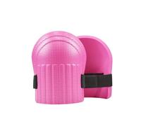 dijiusidy 1 Pair Knee Protection Pad Floor Tile Construction Working Tiling Flooring Roofing Heat-Insulated Adjustable Cement, Pink