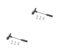 dijiusidy 2 Set of Impact Puller Hammer with Three Sets Hand Remover Tool Comfortable Grip Multi-Functional Household Repair Shop Black, Black 2Set