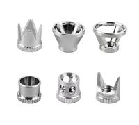 dijiusidy Airbrush Needle Cap Replacement Accessories Parts Easy Install Dustproof Airbrush Cover Caps Is Sturdy Nozzle Cap Spraying Effects Nozzle Tips, Style A