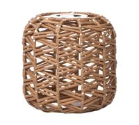 dijiusidy Bohemian Woven Lamp Shade Bulb Guard Ceiling Fans And Floor Lamps In Modern Homes Which Is Sturdy And Not Easy To Deform Woven Lamp Shade Bulb Guard For Bedroom Kitchen, Style B