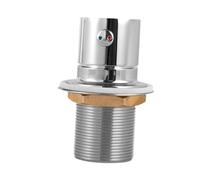 dijiusidy Brass Core Pipe Connection with Hot and Cold Water Mixing Valve Shower and Tub Applications Ensuring Durability and Longevity. Mirror Polished Finish Gives Smooth and