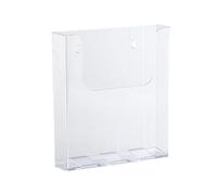 dijiusidy Business Literature Display Restaurant Reception Acrylic Brochure Holder Provides Functional Stylish Display Solution for Marketing Materials Countertop Acrylic Literature Holder for Office