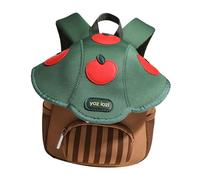 dijiusidy Cute Mushroom Kids Backpack Lightweight Fashionable Mini School Bag Stylish Everyday Bookbag Mini Backpack For Kids Preschool Gifts Bright Colors, green, 20x9x23cm