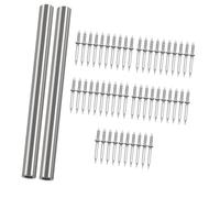 dijiusidy Double Head Skirting Thread Seamless Nail Easy to with Tools Durable Solution for All Construction Needs Seamless Nail Invisible Security Screws Cement