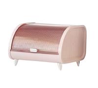 dijiusidy Durability Bread Box Organizer Kitchen Storage Container Bread Holder Creative Luxury Container Countertop Keeper Desktop Storage Box Living Room Bedroom Organizer, pink, 30x27x21cm