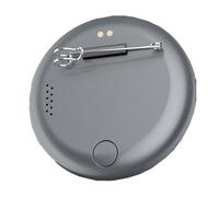dijiusidy E Ink Display Anime Pins Future of Anime Collectibles with E Ink Technology Balancing Lightweight and Durability. Digital Displayed Pixel Badge Pin Pixel Display, Black