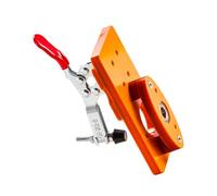 dijiusidy Easy Door Hinge Jig Hole Locator for Effective Wood Cutter Boring Templates in Woodwork Cabinet Hole Opener Template for 35mm Drill Bit Cabinets Woodworking Auxiliary Tool for Woodworker