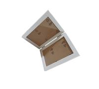 dijiusidy Family Photo Collage Double Picture Frame 4x6 Wooden Hinged Folding Room Decor Suitable Living Room Decor Folding Picture Frame Living Birthday Gifts