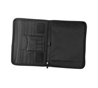 dijiusidy File Folder Business Portfolio with Zipper Notebook Folder Sleek Storage Solution Easily Accommodates A4 Documents File Briefcase Meeting Records