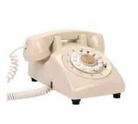 dijiusidy Guest Book Wedding Phone Recorder Provides Interactive Experience Cultivating Deep Connections Among Guests During Special Occasions Retro Style, Beige, 22.5x13.5x12cm