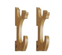 dijiusidy Gun Rack Wall Mount, Sword Wall Mount Display Hooks, Gun Rack Display Hooks, Wood Sword Holder, Universal Storage Hanger for Home Office Store, Type+2