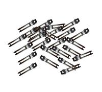 dijiusidy Hair Pin Styling Sectioning Salon 50 Count Clip Set Sturdy Metal Clips Durable Curling Coloring With Smooth And Corners Professional Duck Billed Styling Hair Clips