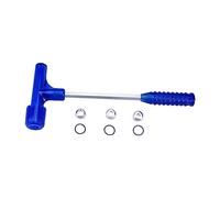 dijiusidy Impact Bullet Puller Hammer with Three Sets Hand Remover Tool Safety Professional Multi-Functional Repair Shop, Blue
