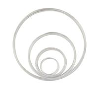 dijiusidy Jewelry Wire For Jewelry Making Includes Memory Wire And Steel Beading For Bracelets Earrings DIY Craft Accessories Steel Beading Earrings DIY Crafts Bangle, Silver, 0.6mm