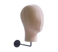 dijiusidy Kid Mannequin Head Model Size Displaying Hats Glasses And Jewelry With Wall Mount Support And Simple Head Circumference About 50cm/19.69inch Kid Mannequin Model Display Foam And Cloth