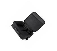 dijiusidy Large Capacity Projector Organizer Bag With Trolley Case Fixing Strap Comfortable Handle And Adjustable Shoulder Strap Portable Storage Travel Case Multi Pockets Black