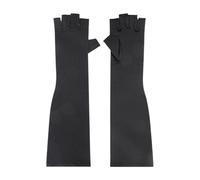 dijiusidy Long Gloves Finger Protector Typing Gloves Provide Wrist Support While Ensuring Finger Mobility During Various Activities Lightweight Gaming Cycling Training, Black, L 39.5x11.5cm