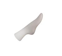 dijiusidy Mannequin Foot Stand Model Sock Display Women Display Solution For Retail Stores And Personal Or As Stand For Art Collectors. Stocking Mannequin Foot Is Shoe Strher Tool, White, 21cm