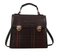 dijiusidy Mini city backpack, waterproof backpack, handbag, small fashionable and capacity, is a different school bag, red