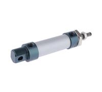 dijiusidy Mini Pneumatic Air Cylinder Advanced Pneumatic System 16mm Bore with Robust Pressure Capability for Effective Applications Cylinde Rod TypeSingle Rod FluidAir Bore16mm, Cyan, MAL 16x50mm