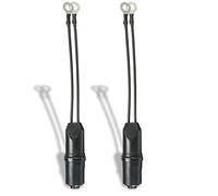 dijiusidy Pack of 2 75-300 Ohm VHF TV Antenna Adapter Apartment Matching Transformer Coaxial Cable Adaptor Television Aerial Accessories