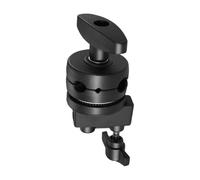 dijiusidy Photography Extension Arm Stable Grip Head Clamp Holder For Versatile Angles Grip Head Is Made Of Aluminum Alloy Heavy Duty Turntable Flag Board Clamp Accessory, Black, 4mm 11mm 15mm 16mm