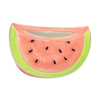 dijiusidy Playful Unique Watermelon Tissue Holder Kitchen Bathroom Tissue Cover to Living Room and Dining Table Decor Paper Napkins Holder Storage Box Porcelain