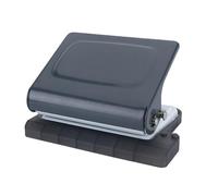 dijiusidy Portable Spiral Binder for Office and Study 10-Hole Manual Binding Machine Metal Remove Paper Static Binding Machine, C