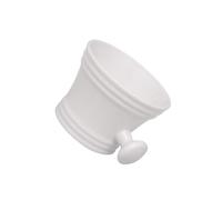 dijiusidy PP Foam Shaving Soap Cream Bowl User Friendly Easy to Shaving Mug Beard Lovers Giving Luxurious Feeling Traditional Mug Beard Tools Barber Cleaning Soap Cup with Knob Handle