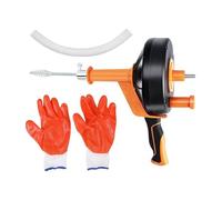 dijiusidy Professional Drain Auger Drain Clog Remover Tool Sink Snake Cleaner High Performance Solution for Various Types Spring Pipe Dredging Tool for Kitchen Tub Toilet